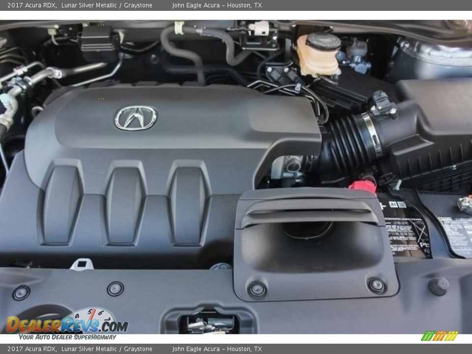 2017 Acura RDX Lunar Silver Metallic / Graystone Photo #25