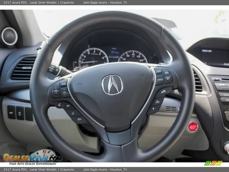 2017 Acura RDX Lunar Silver Metallic / Graystone Photo #28