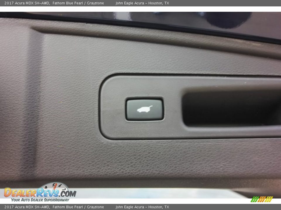 2017 Acura MDX SH-AWD Fathom Blue Pearl / Graystone Photo #23