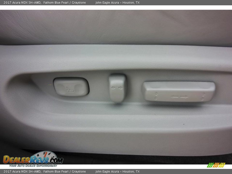 2017 Acura MDX SH-AWD Fathom Blue Pearl / Graystone Photo #28