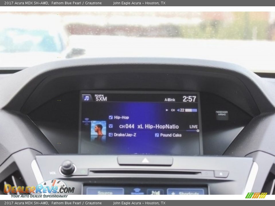 2017 Acura MDX SH-AWD Fathom Blue Pearl / Graystone Photo #36