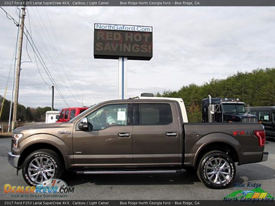 2017 Ford F150 Lariat SuperCrew 4X4 Caribou / Light Camel Photo #2