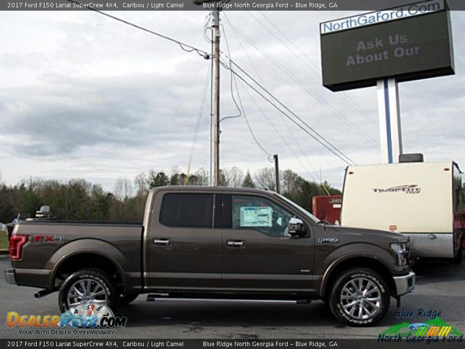 2017 Ford F150 Lariat SuperCrew 4X4 Caribou / Light Camel Photo #7