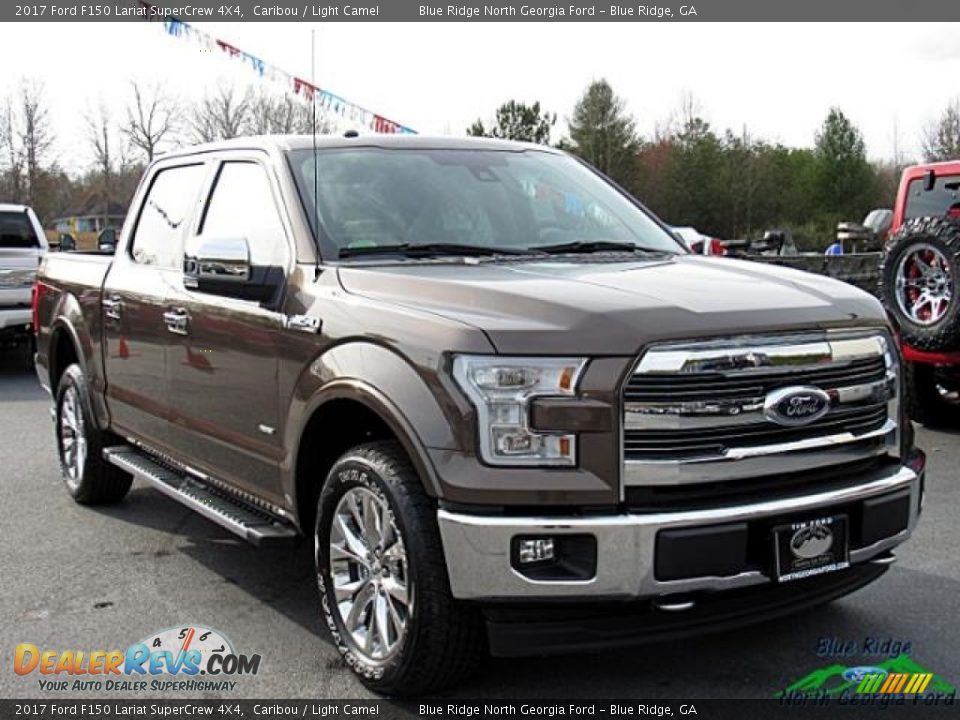 2017 Ford F150 Lariat SuperCrew 4X4 Caribou / Light Camel Photo #8