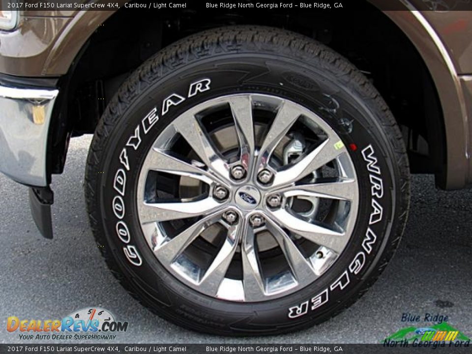 2017 Ford F150 Lariat SuperCrew 4X4 Caribou / Light Camel Photo #9