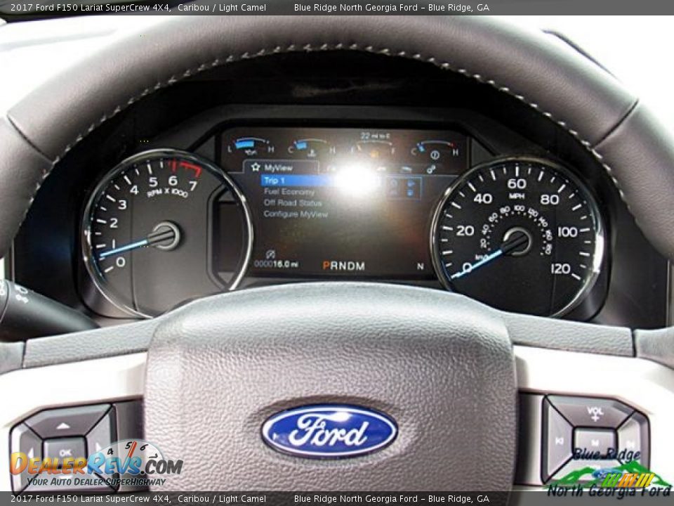 2017 Ford F150 Lariat SuperCrew 4X4 Caribou / Light Camel Photo #19