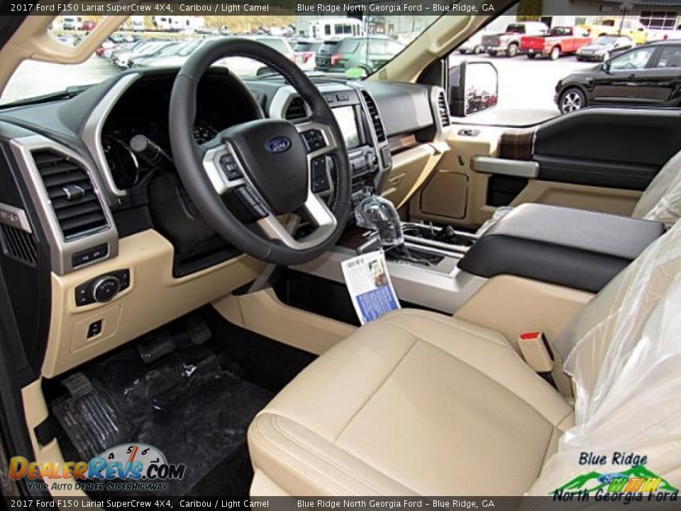 2017 Ford F150 Lariat SuperCrew 4X4 Caribou / Light Camel Photo #33