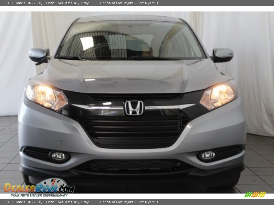 2017 Honda HR-V EX Lunar Silver Metallic / Gray Photo #4