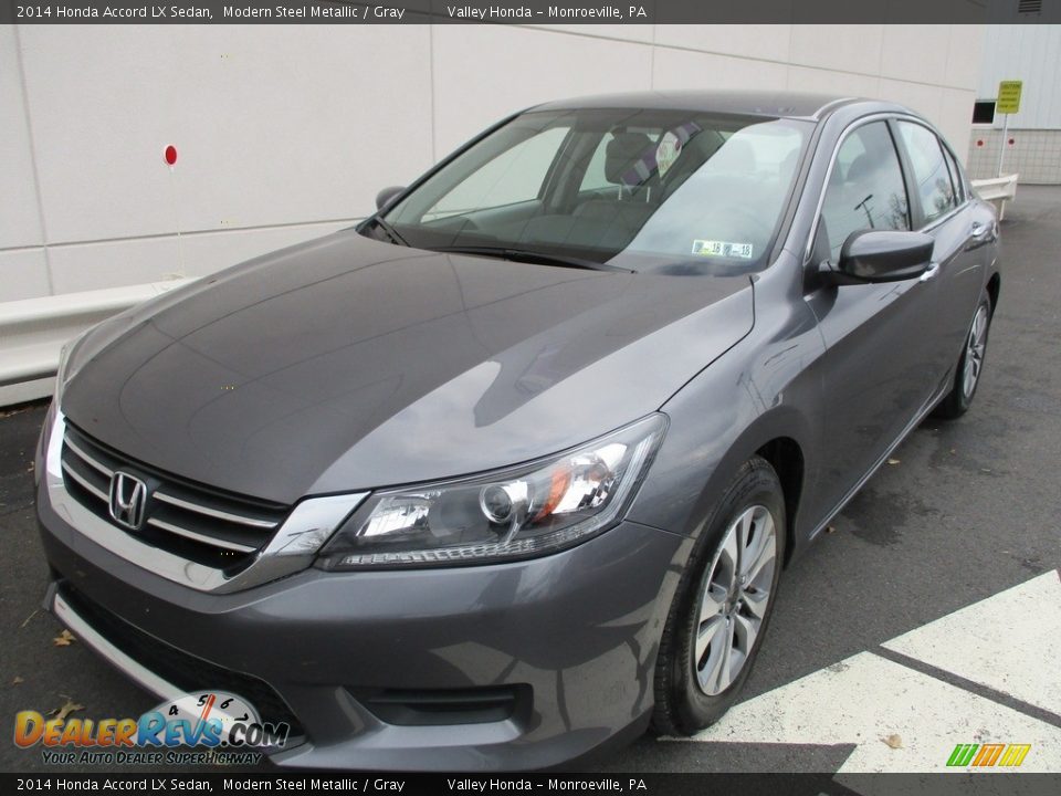 2014 Honda Accord LX Sedan Modern Steel Metallic / Gray Photo #9