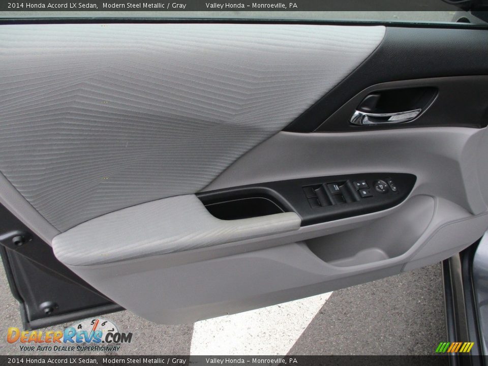 2014 Honda Accord LX Sedan Modern Steel Metallic / Gray Photo #10