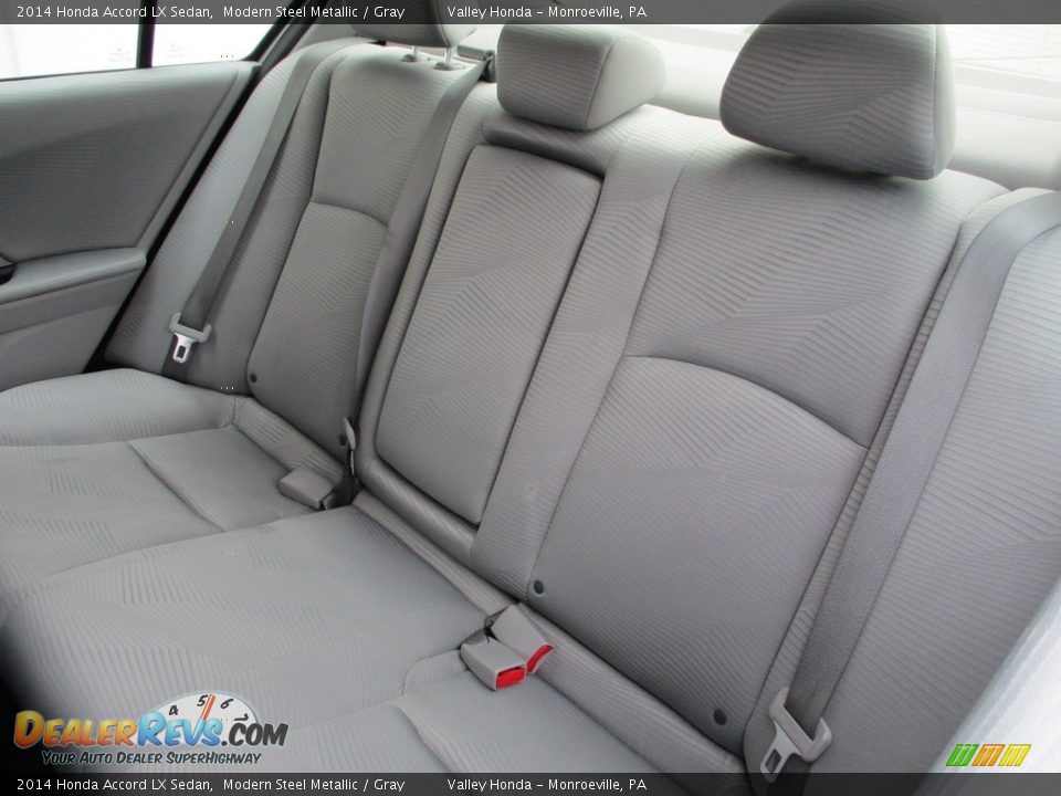 2014 Honda Accord LX Sedan Modern Steel Metallic / Gray Photo #12