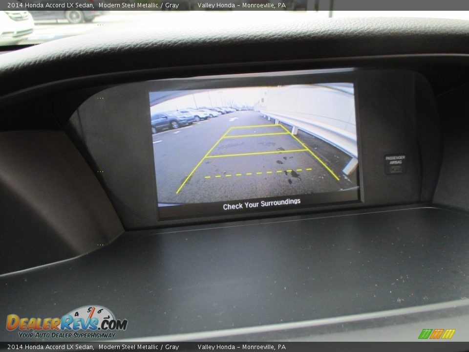 2014 Honda Accord LX Sedan Modern Steel Metallic / Gray Photo #16