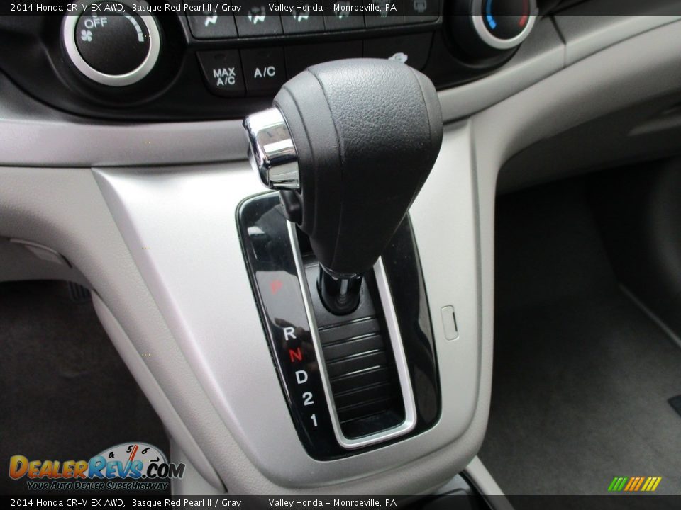 2014 Honda CR-V EX AWD Basque Red Pearl II / Gray Photo #15