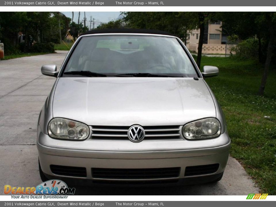 2001 Volkswagen Cabrio GLX Desert Wind Metallic / Beige Photo #14