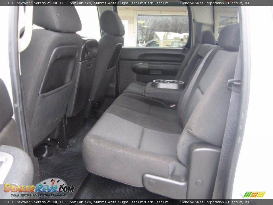 2013 Chevrolet Silverado 2500HD LT Crew Cab 4x4 Summit White / Light Titanium/Dark Titanium Photo #15