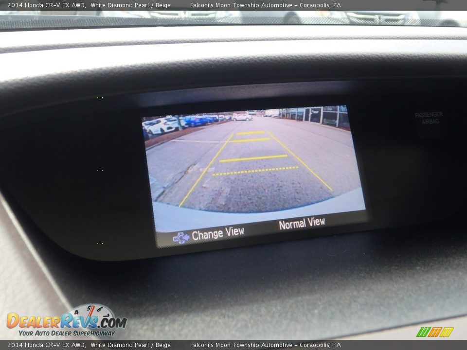 2014 Honda CR-V EX AWD White Diamond Pearl / Beige Photo #25