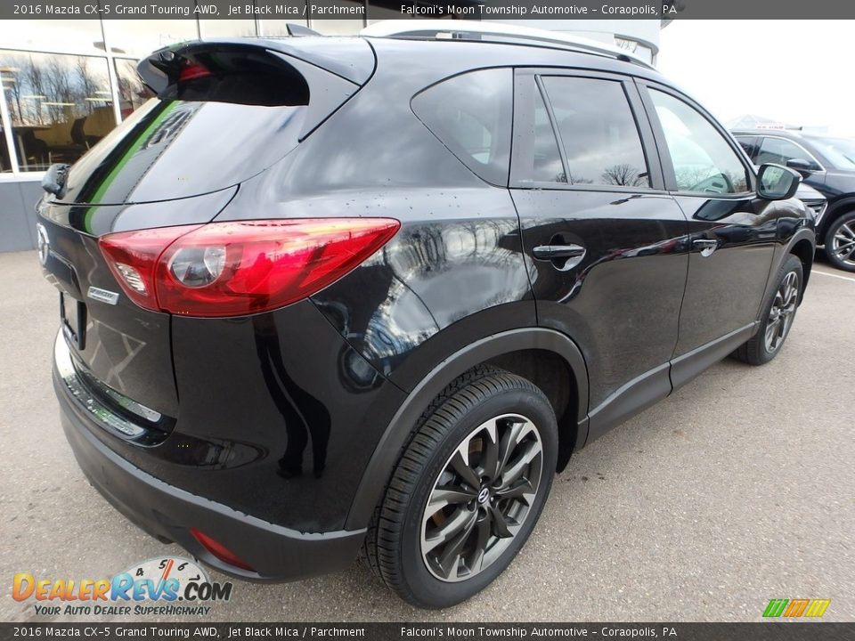 2016 Mazda CX-5 Grand Touring AWD Jet Black Mica / Parchment Photo #2