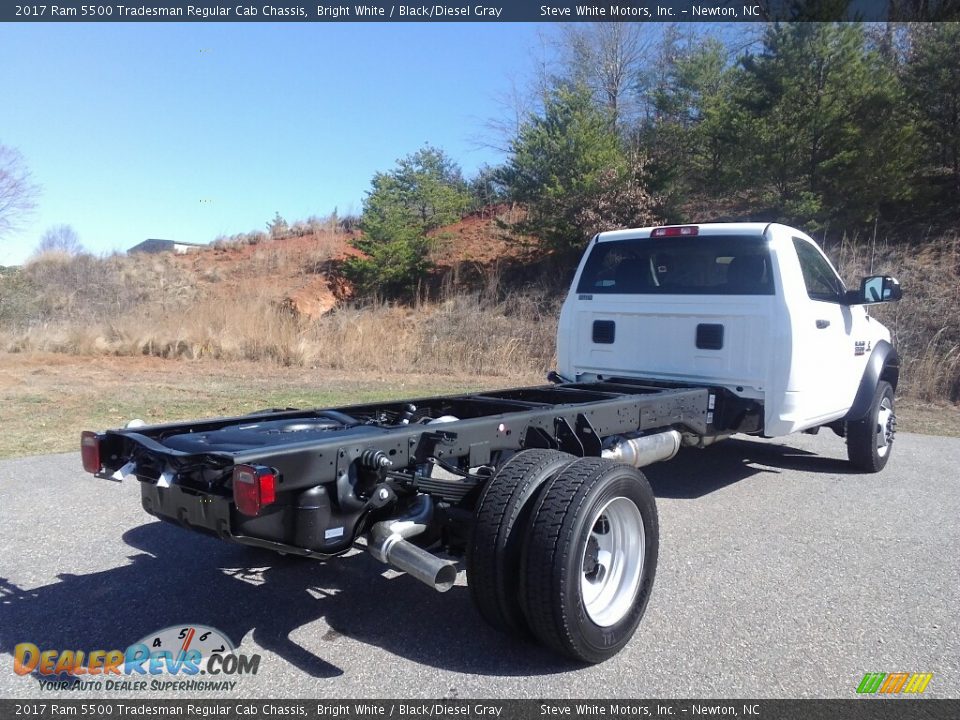 2017 Ram 5500 Tradesman Regular Cab Chassis Bright White / Black/Diesel Gray Photo #6
