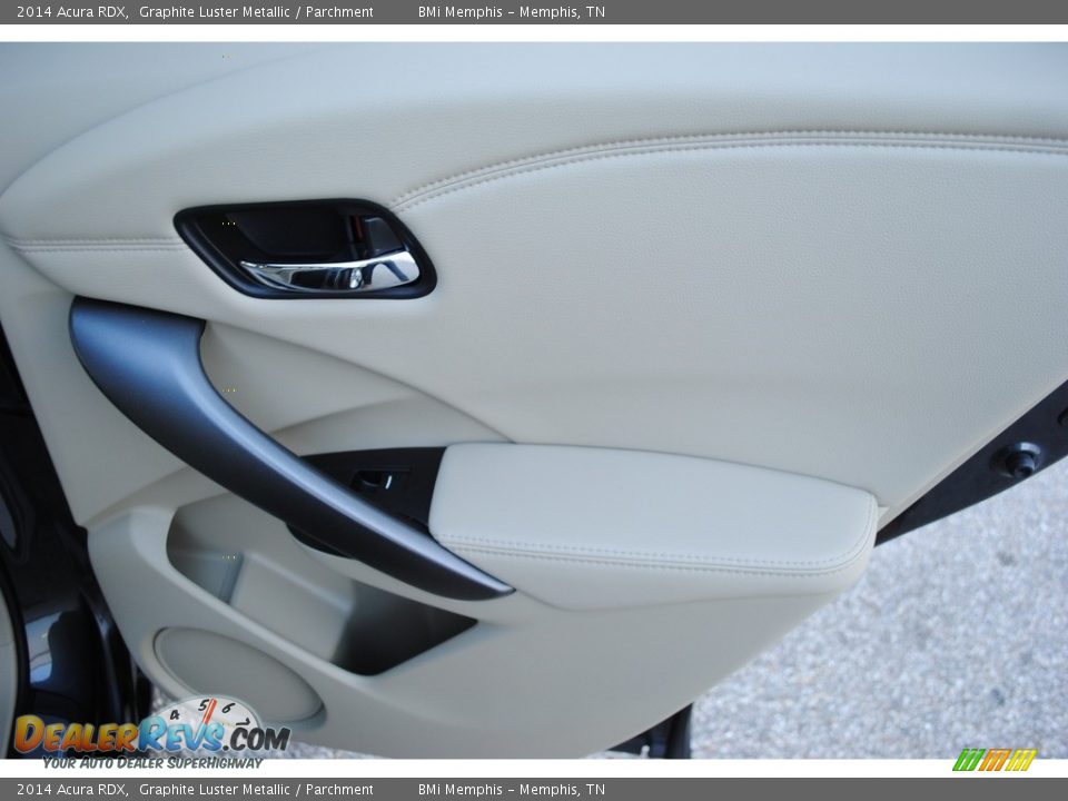 2014 Acura RDX Graphite Luster Metallic / Parchment Photo #23