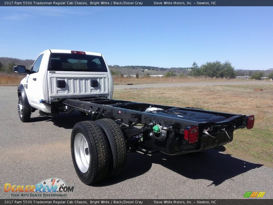2017 Ram 5500 Tradesman Regular Cab Chassis Bright White / Black/Diesel Gray Photo #8