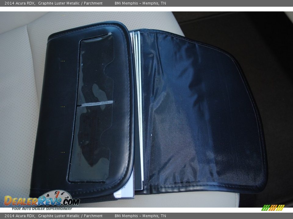 2014 Acura RDX Graphite Luster Metallic / Parchment Photo #27