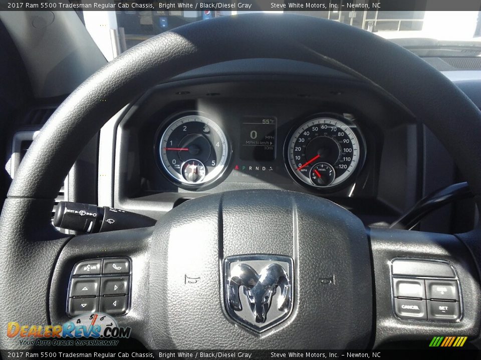 2017 Ram 5500 Tradesman Regular Cab Chassis Bright White / Black/Diesel Gray Photo #11