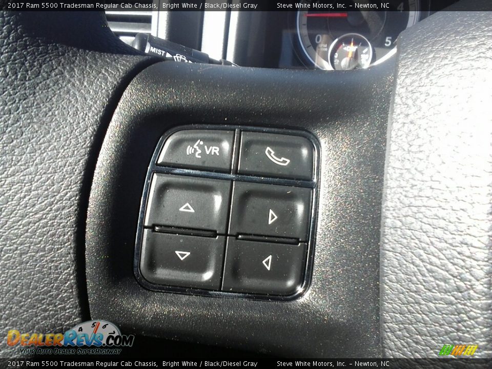 2017 Ram 5500 Tradesman Regular Cab Chassis Bright White / Black/Diesel Gray Photo #12