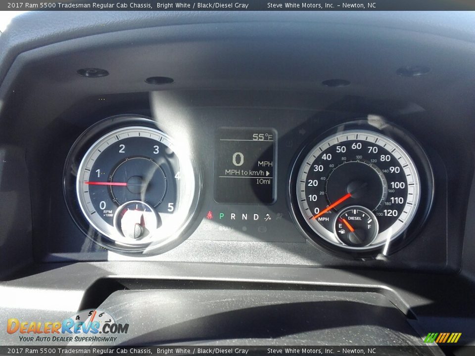 2017 Ram 5500 Tradesman Regular Cab Chassis Bright White / Black/Diesel Gray Photo #14