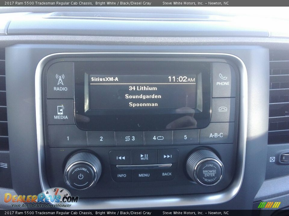 2017 Ram 5500 Tradesman Regular Cab Chassis Bright White / Black/Diesel Gray Photo #16