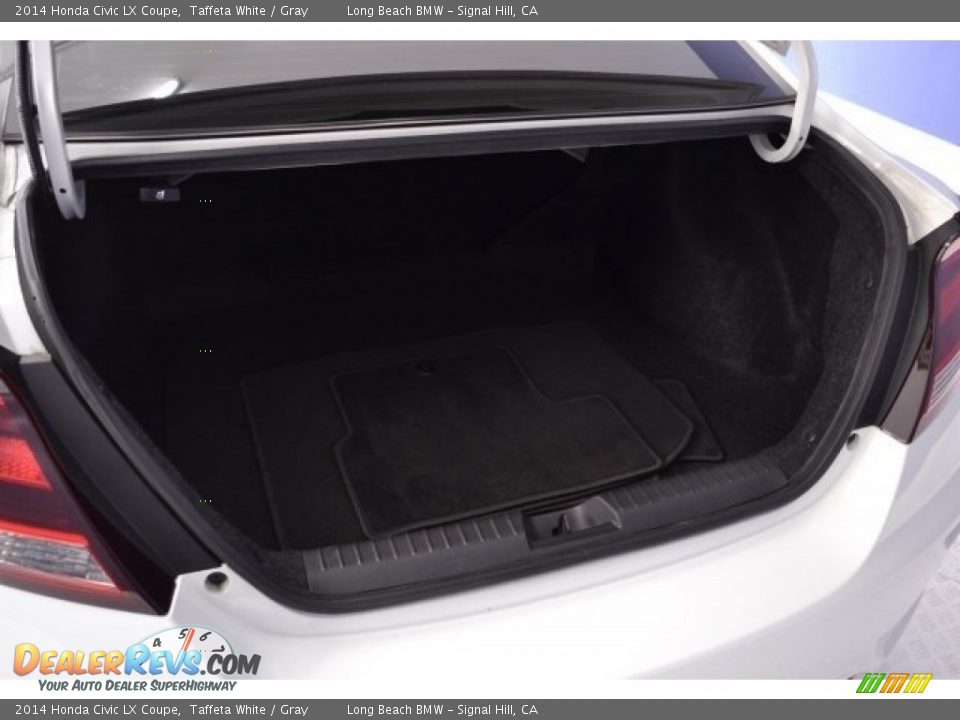 2014 Honda Civic LX Coupe Taffeta White / Gray Photo #15