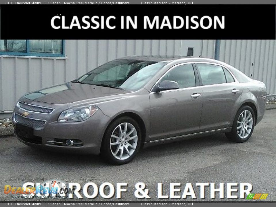 2010 Chevrolet Malibu LTZ Sedan Mocha Steel Metallic / Cocoa/Cashmere Photo #1