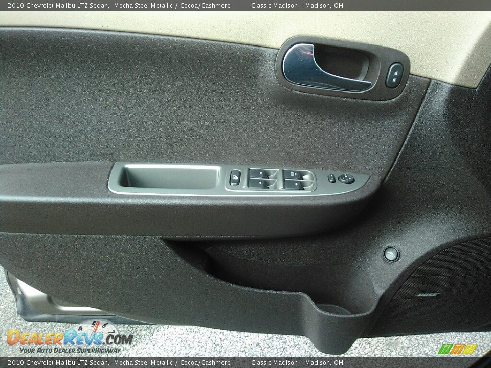 2010 Chevrolet Malibu LTZ Sedan Mocha Steel Metallic / Cocoa/Cashmere Photo #8
