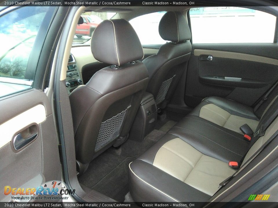 2010 Chevrolet Malibu LTZ Sedan Mocha Steel Metallic / Cocoa/Cashmere Photo #11