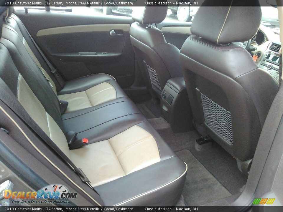 2010 Chevrolet Malibu LTZ Sedan Mocha Steel Metallic / Cocoa/Cashmere Photo #13