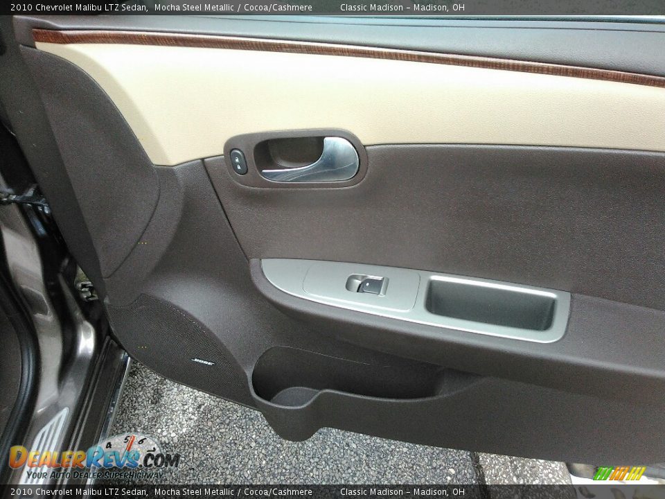 2010 Chevrolet Malibu LTZ Sedan Mocha Steel Metallic / Cocoa/Cashmere Photo #14