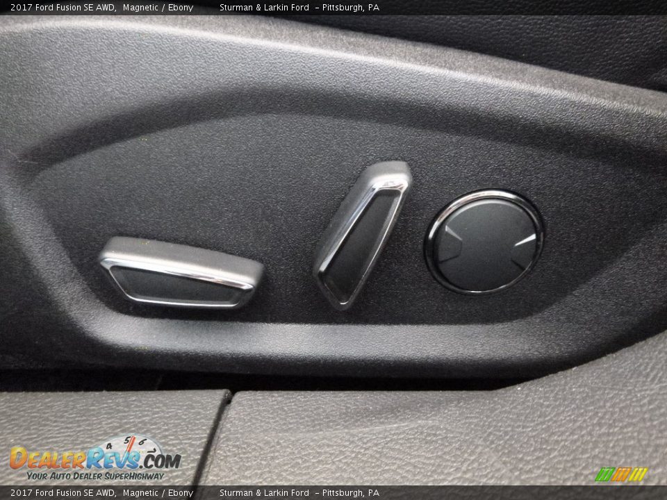 2017 Ford Fusion SE AWD Magnetic / Ebony Photo #12