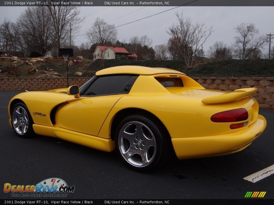 2001 Dodge Viper RT-10 Viper Race Yellow / Black Photo #5