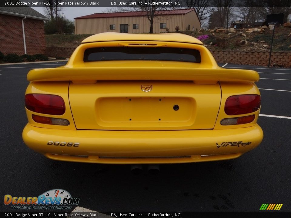 2001 Dodge Viper RT-10 Viper Race Yellow / Black Photo #6