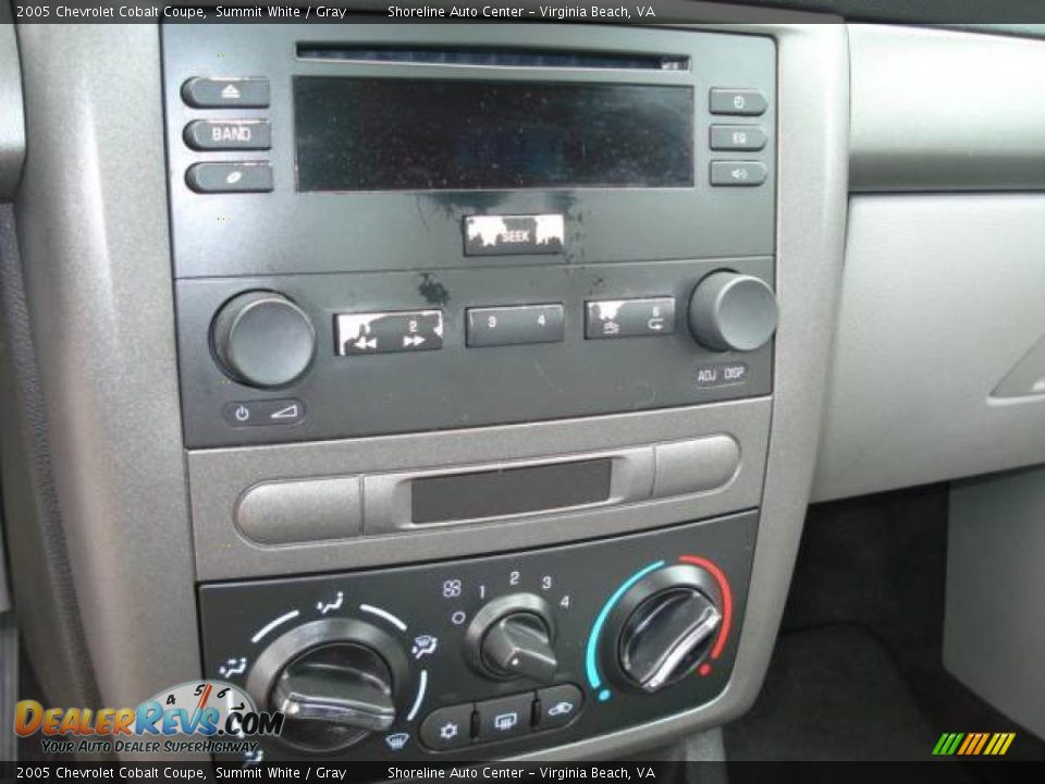 2005 Chevrolet Cobalt Coupe Summit White / Gray Photo #13