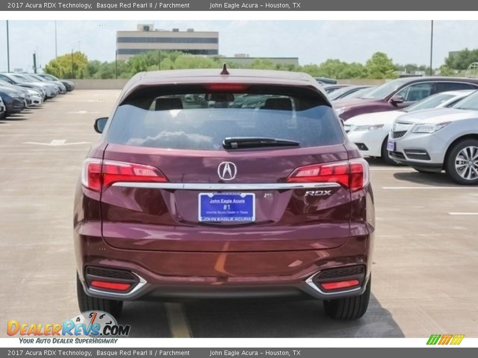 2017 Acura RDX Technology Basque Red Pearl II / Parchment Photo #6
