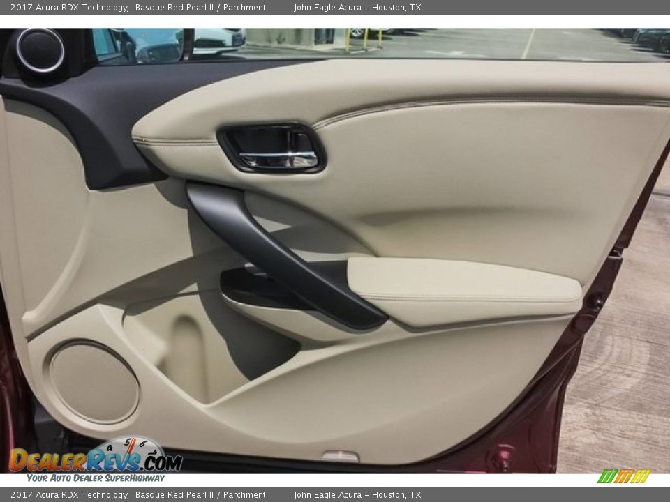 2017 Acura RDX Technology Basque Red Pearl II / Parchment Photo #20