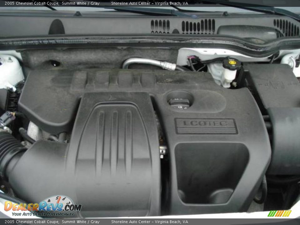 2005 Chevrolet Cobalt Coupe Summit White / Gray Photo #18
