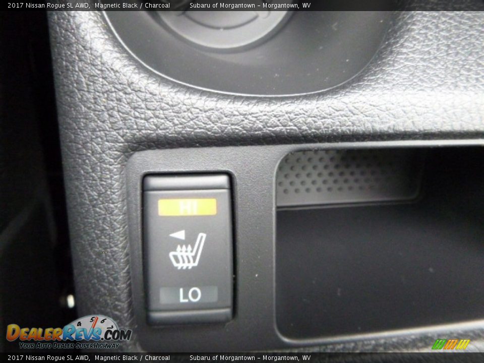 2017 Nissan Rogue SL AWD Magnetic Black / Charcoal Photo #15