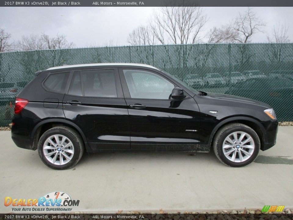 2017 BMW X3 xDrive28i Jet Black / Black Photo #2