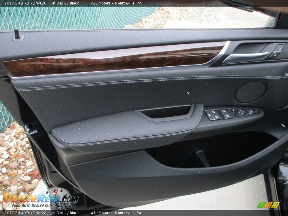 2017 BMW X3 xDrive28i Jet Black / Black Photo #10