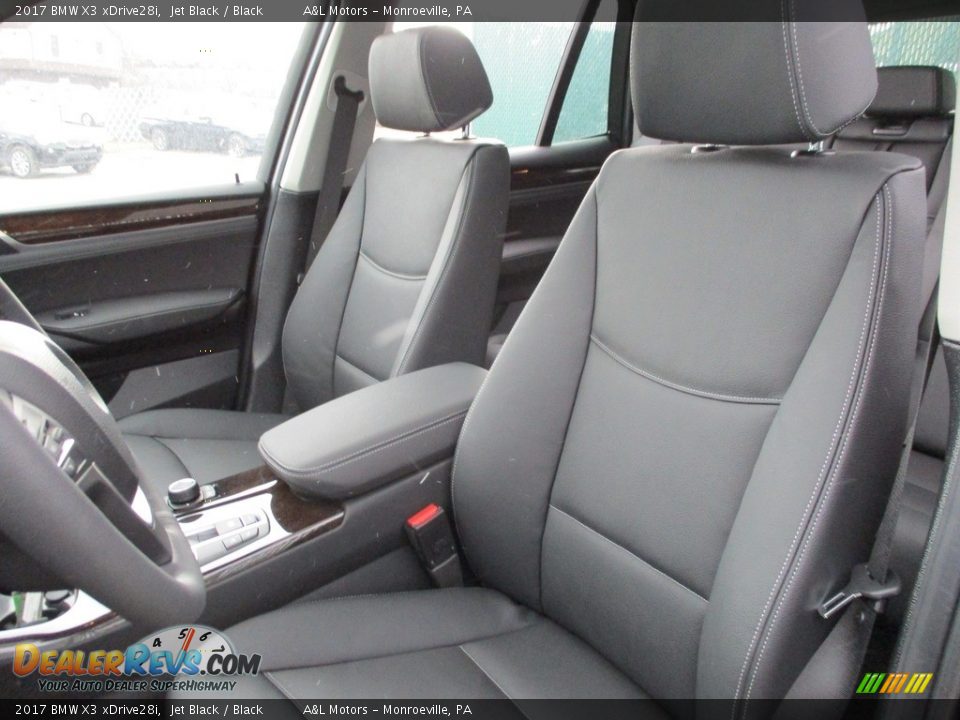 2017 BMW X3 xDrive28i Jet Black / Black Photo #12