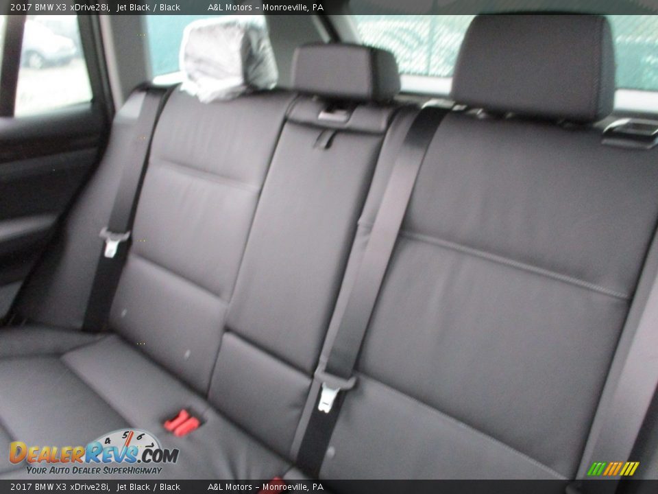 2017 BMW X3 xDrive28i Jet Black / Black Photo #13