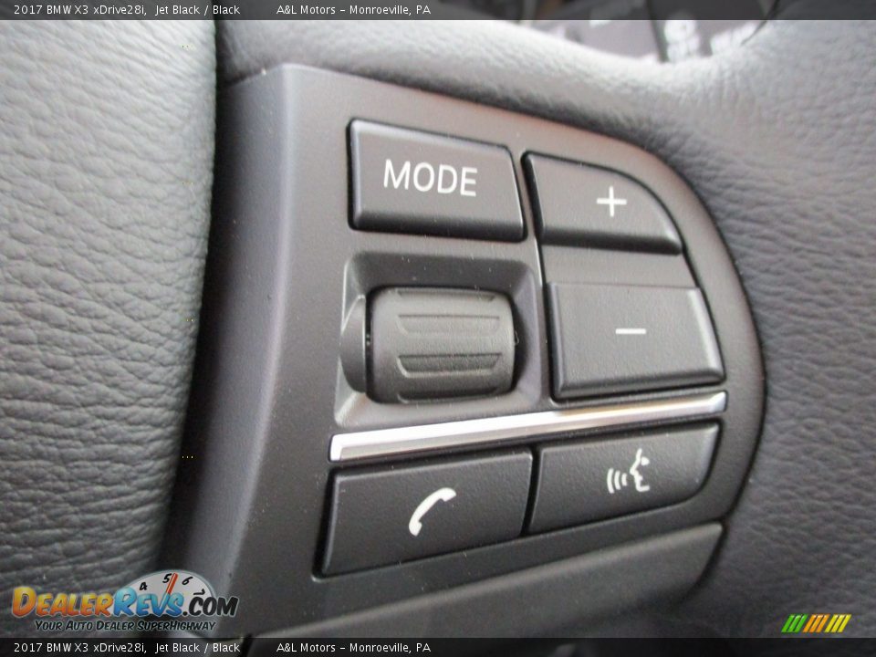 2017 BMW X3 xDrive28i Jet Black / Black Photo #18