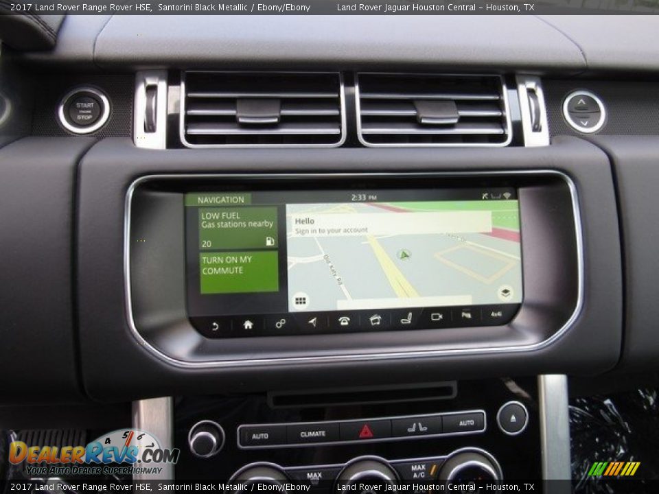 Navigation of 2017 Land Rover Range Rover HSE Photo #20