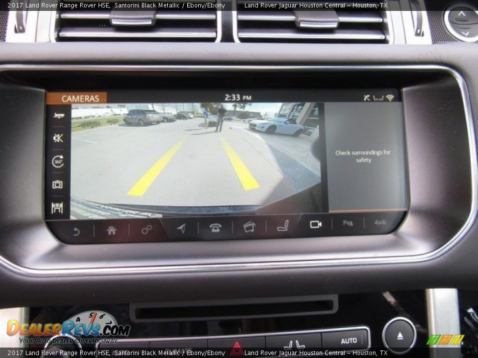 2017 Land Rover Range Rover HSE Santorini Black Metallic / Ebony/Ebony Photo #21